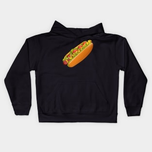 Big tasty hot dog Kids Hoodie